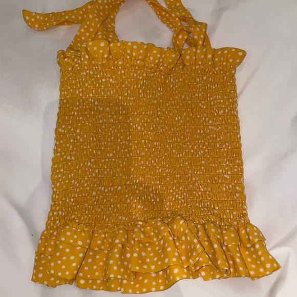 Gypsy & Gold Yellow Spotted Tanktop - Picture 3 of 3